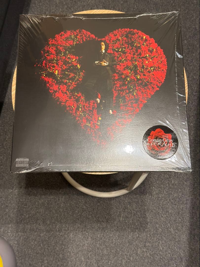 conan gray SUPERACHE サインカード付き　レコード