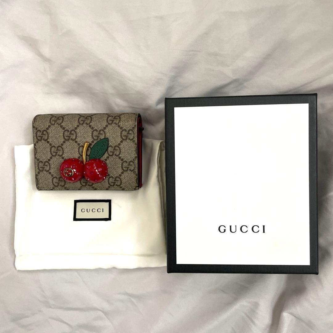 GUCCI グッチ 財布 さくらんぼ