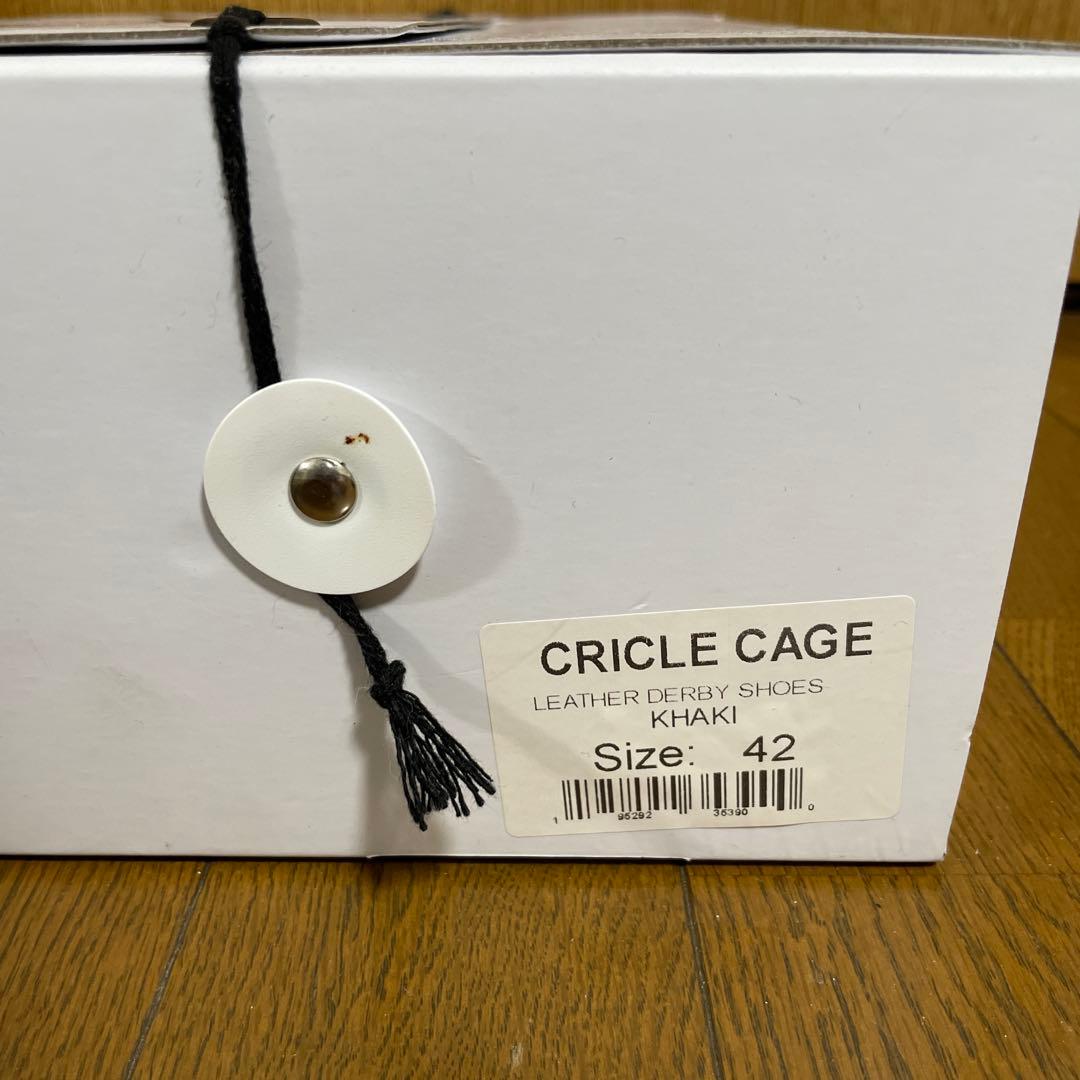 靴 CRICLE CAGE MOUNTAIN DERBY KHAKI