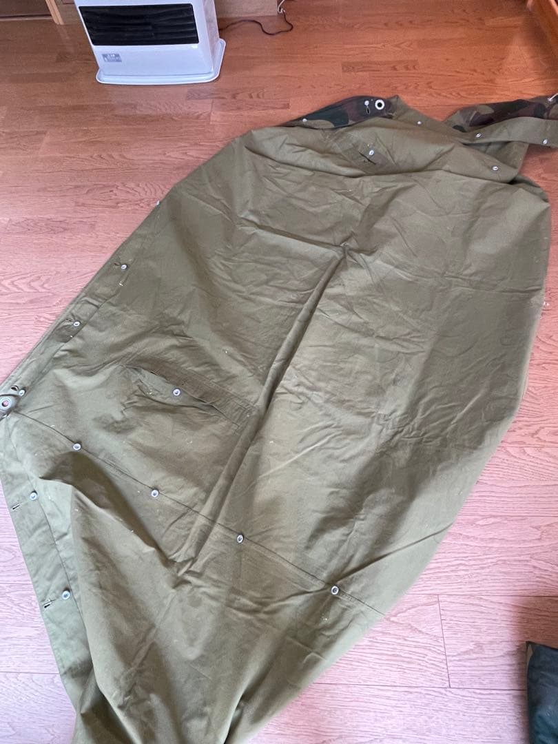ベルギー軍幕　パップテント美品　ビンテージ　2枚セット　1956