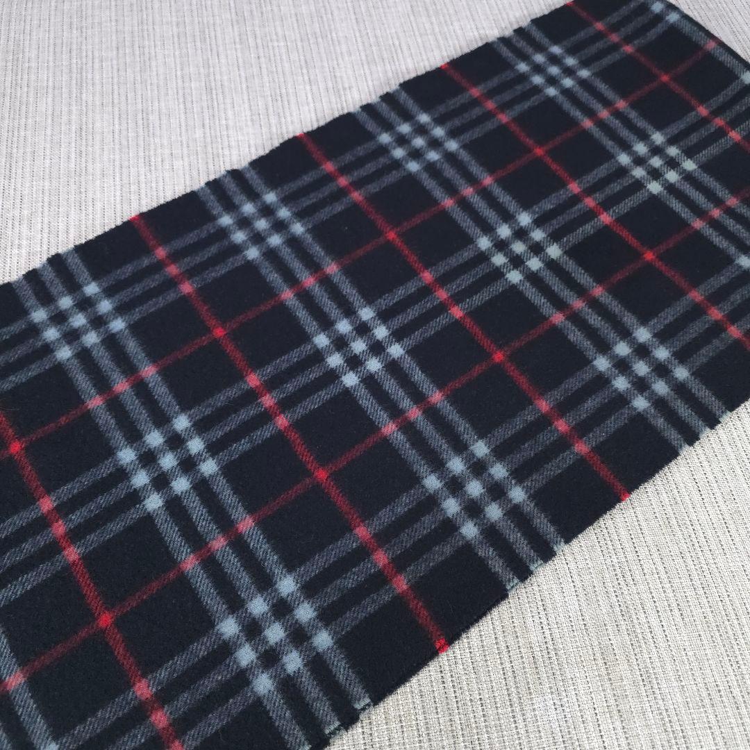 極美品　Burberry's　バーバリー　ノバチェック　カシミヤ　マフラー
