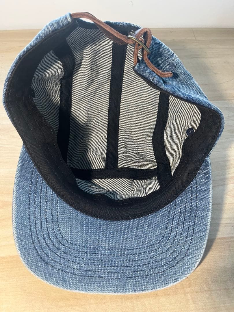 supreme WASHED CHINO CAP デニム