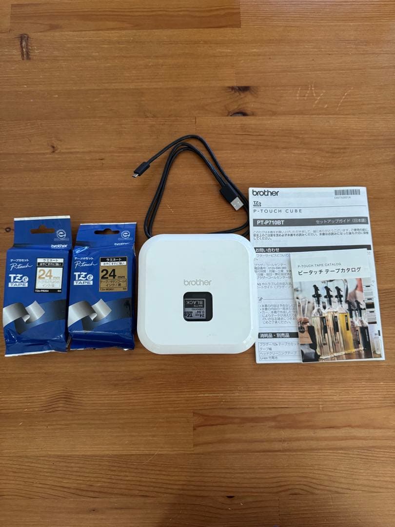 brother PT-P710BT ピータッチ 未開封純正テープ2本付