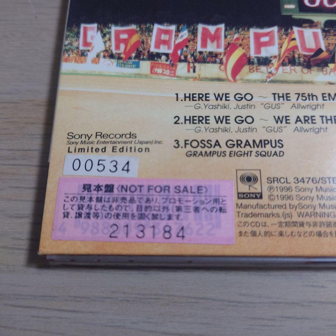 ★見本品★名古屋グランパスエイト・オフィシャル・チーム・ソング HERE WE…