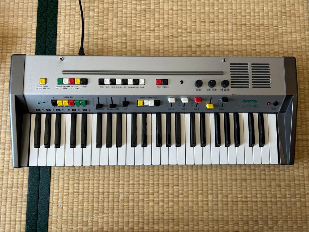 ブラザー brother 電子オルガン シンセサイザー gx-151 動作品