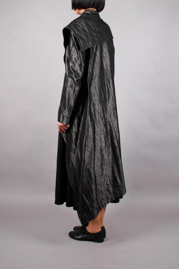 新品未使用 Yohji Yamamoto FEMME アシンメトリー コート 2