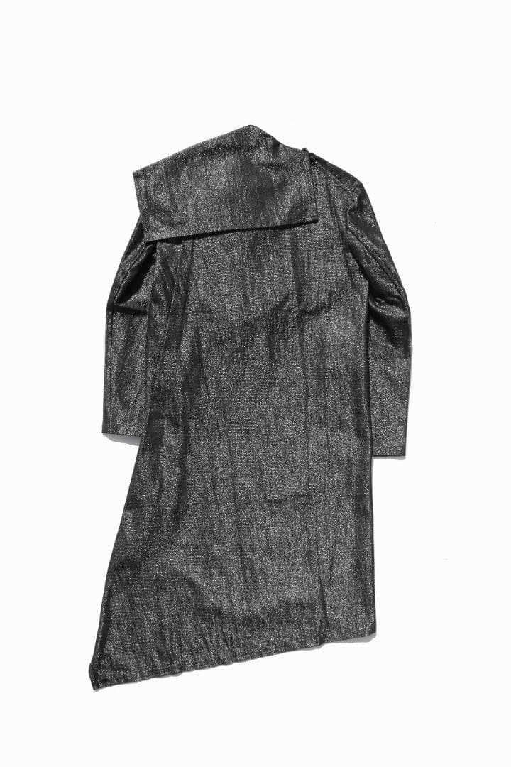 新品未使用 Yohji Yamamoto FEMME アシンメトリー コート 2