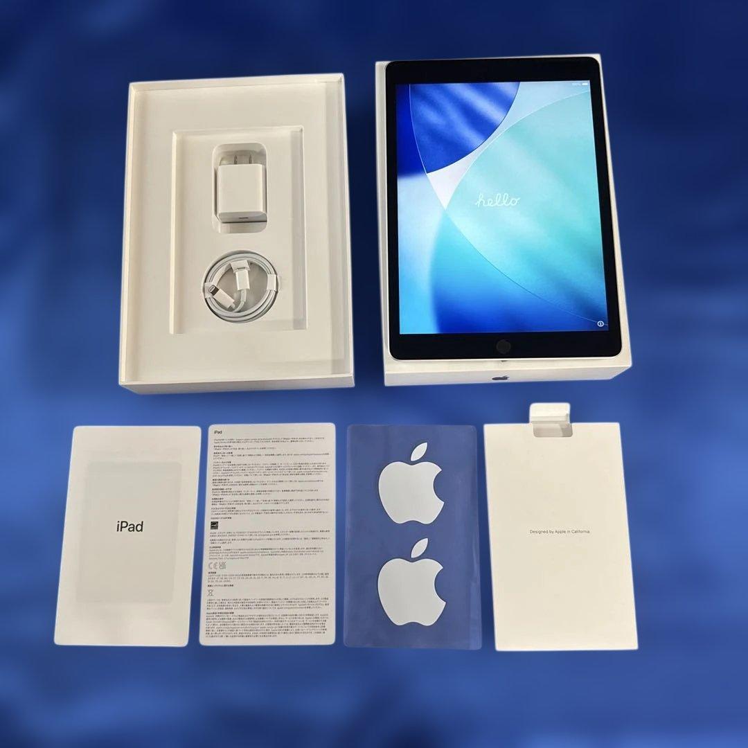 【付属品完備】iPad 第9世代 64GB WiFi 元箱 未使用純正アダプター