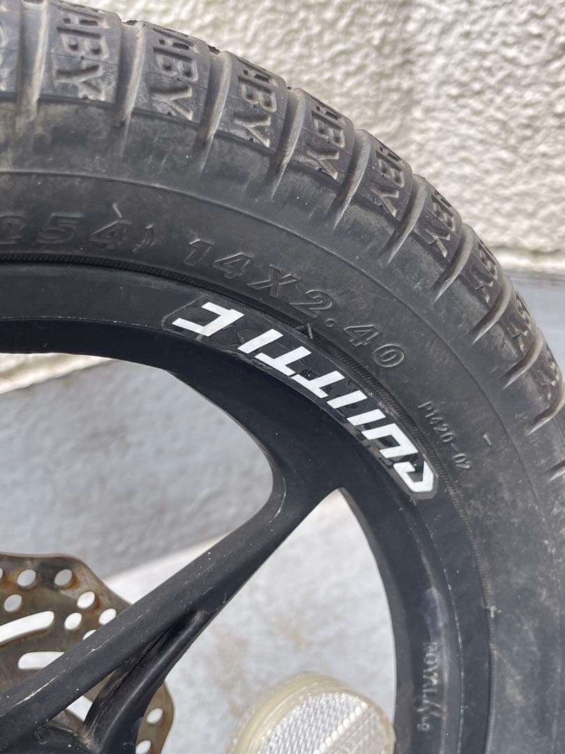 Baby Shuttle14インチ -子供用自転車 紫とピンク