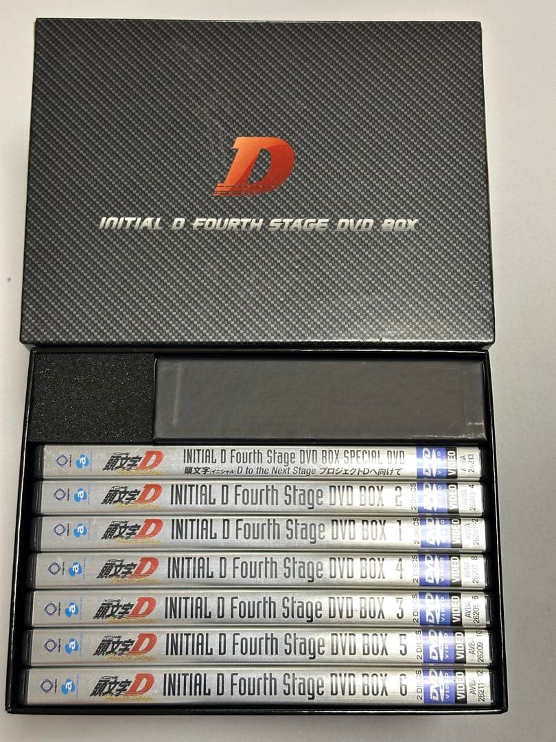 アニメ　DVD 頭文字D Fourth Stage DVD-BOX