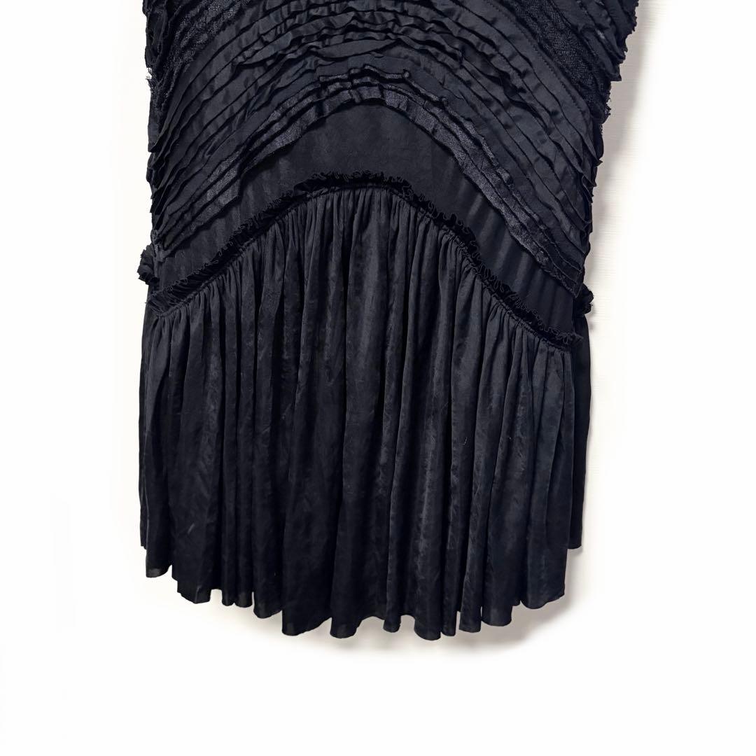 ISSEY MIYAKE イッセイミヤケ　スカート　プリーツ　ブラック　美品