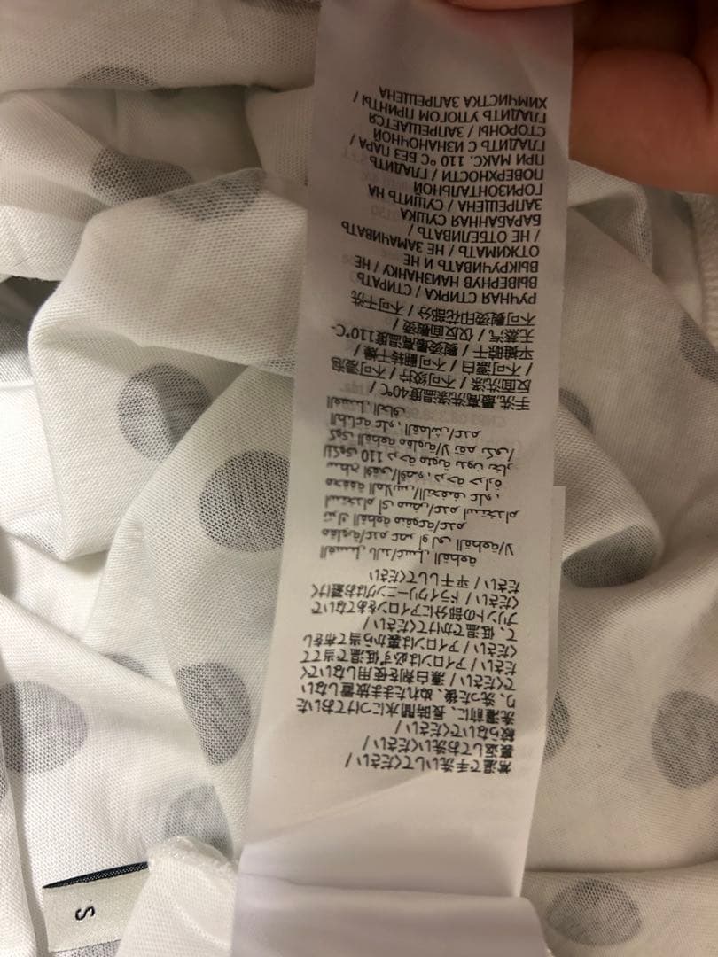 GUCCI polkadot Tシャツ　ドット柄