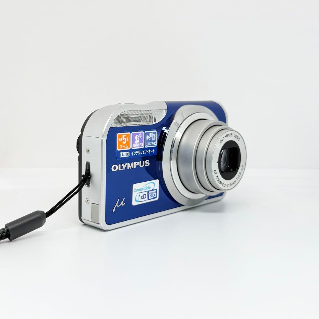 【完動美品】OLYMPUS μ -5000 デジタルカメラ 動作確認済み