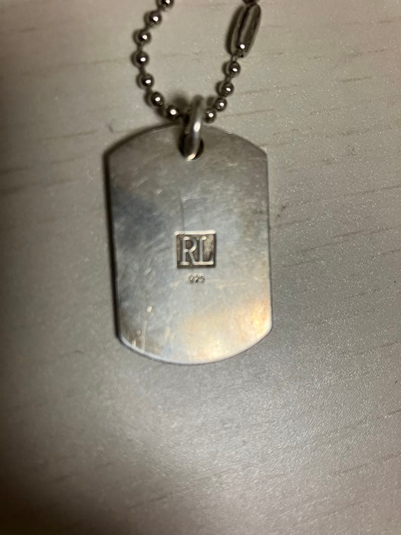 Ralph Lauren 925シルバー ドッグタグネックレス