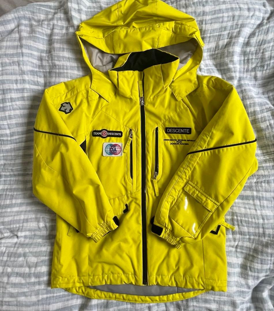 DESCENTE スキーウェア　イエロージャケット　150センチ