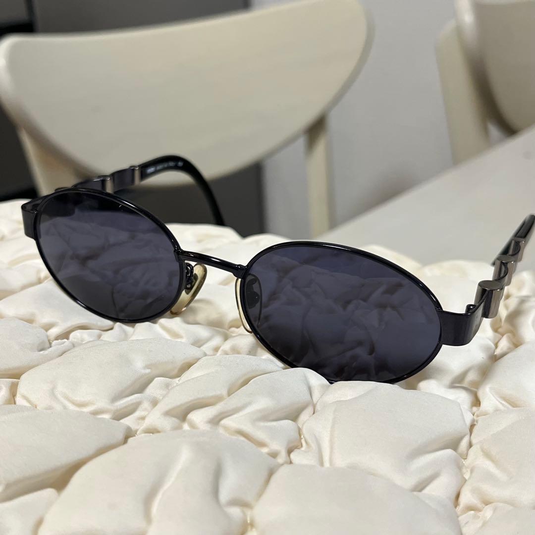 【FENDI】 ヴィンテージサングラス ブラック　イタリア製