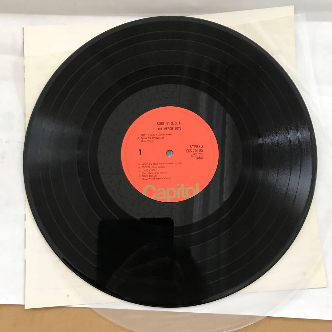 THE BEACH BOYS SURFIN' U.S.A. レコード