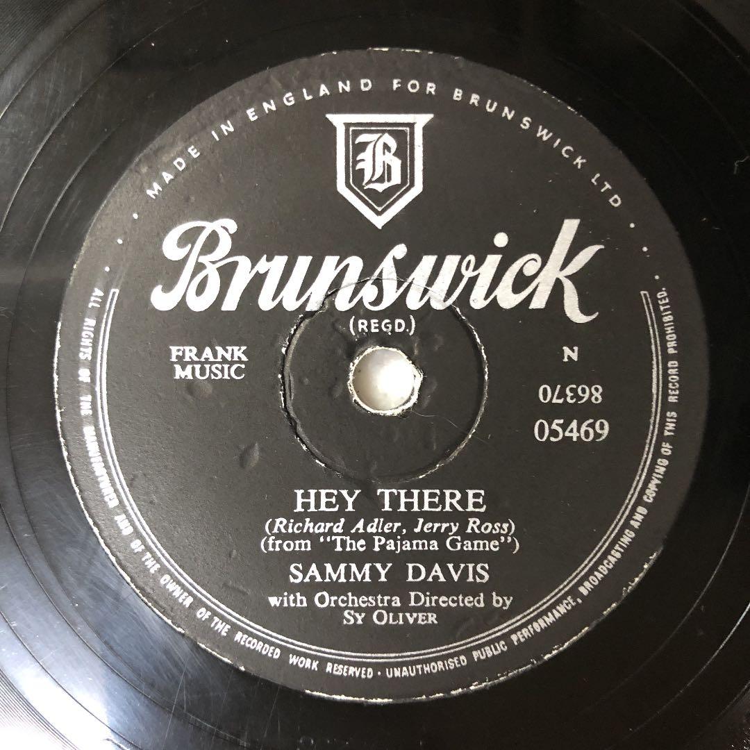 レア‼︎ 英国盤 78rpm SAMMY DAVIS 10インチ SP盤