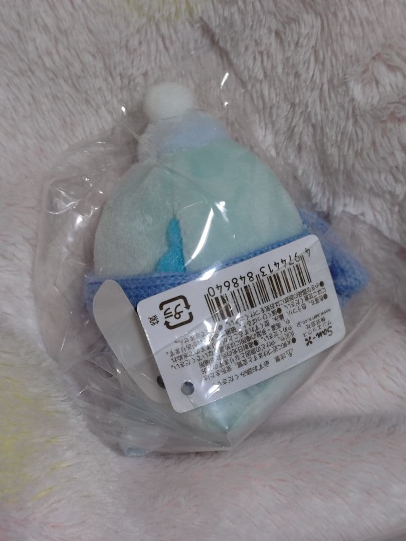 公*o様 すみっコぐらし水色バニティバッグとぬいぐるみセット 6体と収納ケース