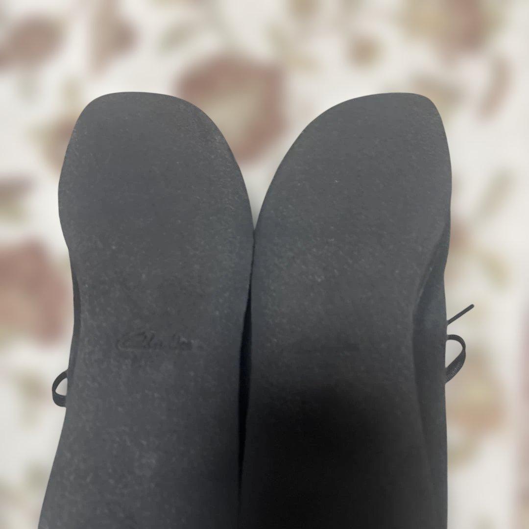 Clarks 黒 スエード ワラビーブーツ26センチ