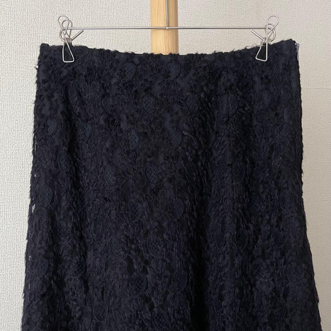 極美品 Viaggio Blu ラッセル起毛レースマーメイドスカート