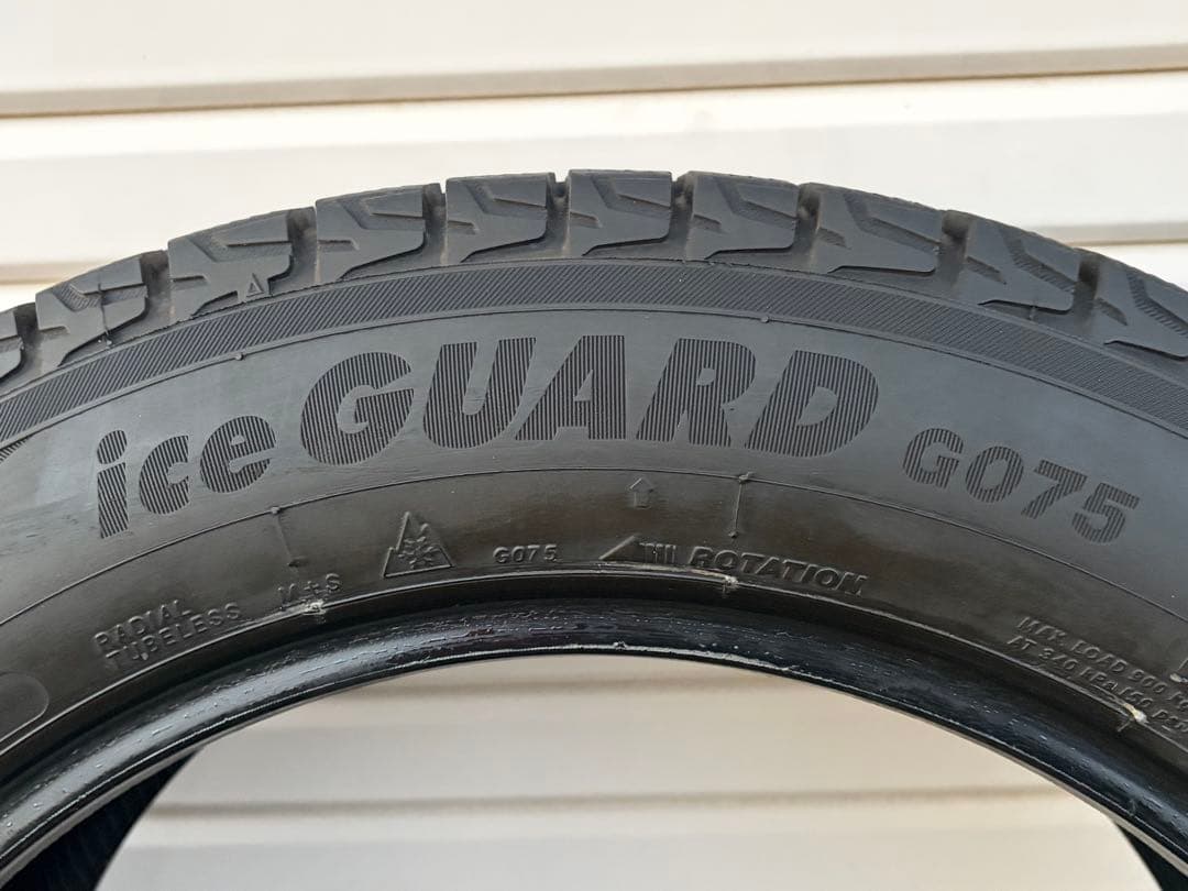 iceGUARD G075スタッドレスタイヤ 225/60R18 4本 20年