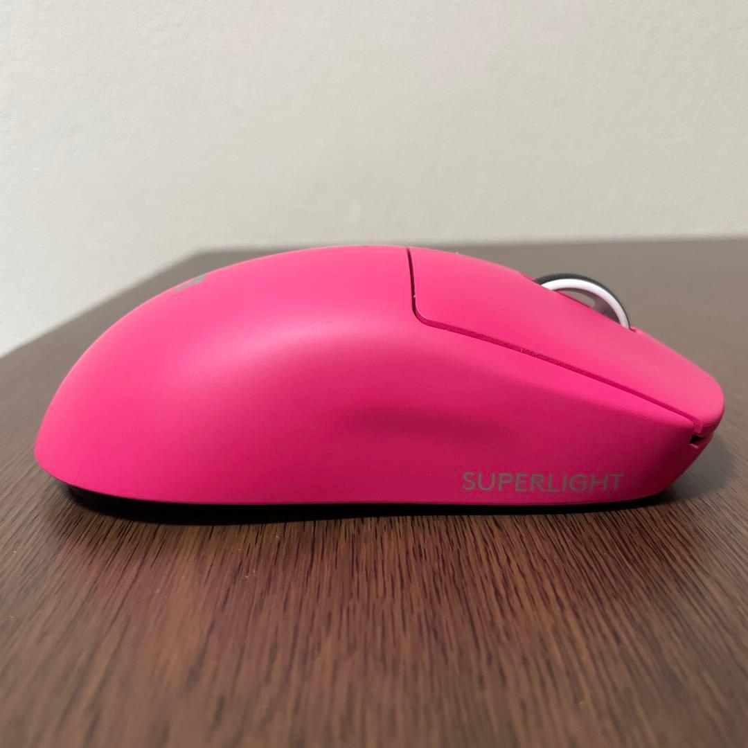 【今日まで出品】LogicoolG PRO X SUPERLIGHT マジェンタ