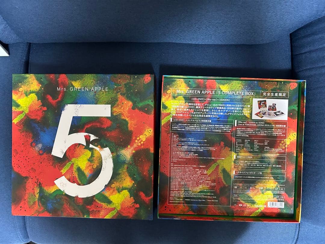 Mrs.GREENAPPLE 5 完全生産限定版 初回限定盤　Tシャツ無し