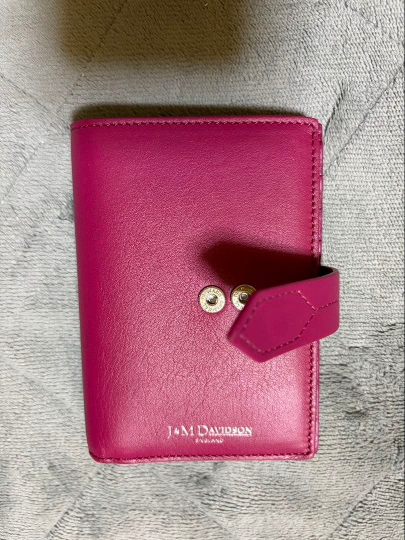 J&M Davidson LOSANGE FOLD WALLET 新品未使用