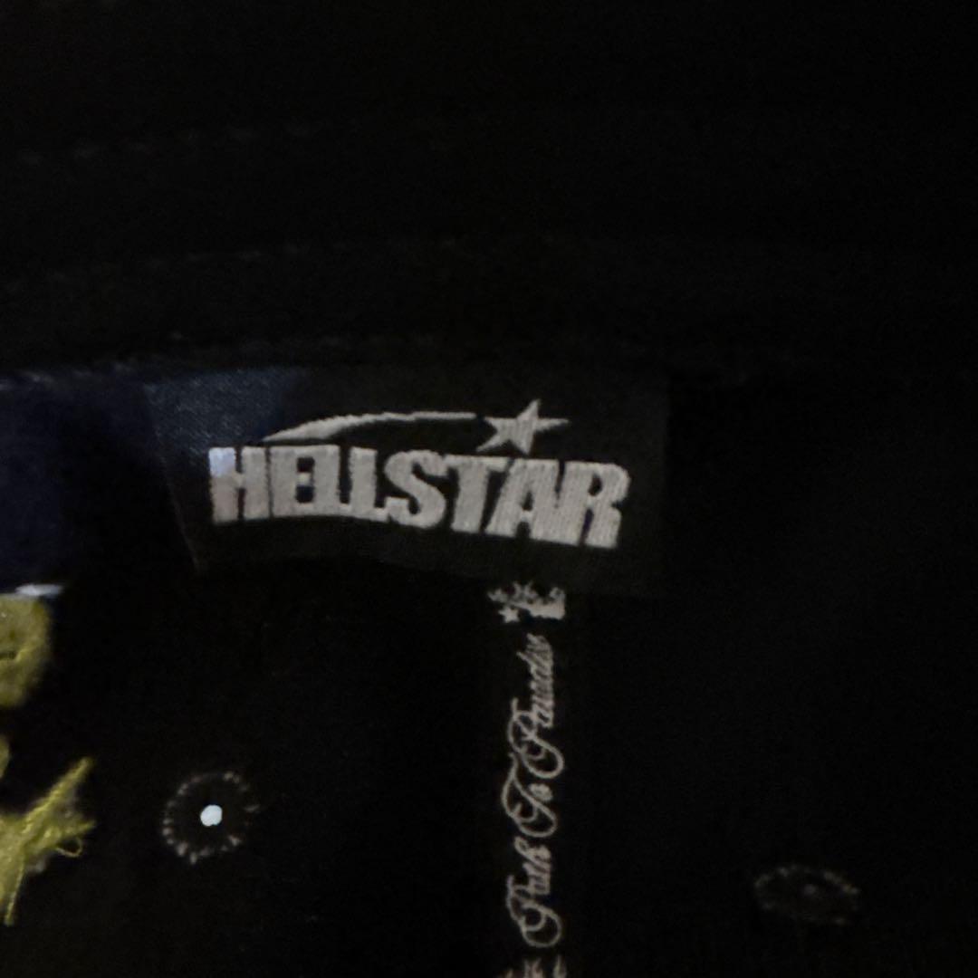 最終値下げ！　HELLSTAR NY RHINESTONE SNAPBACK 黒