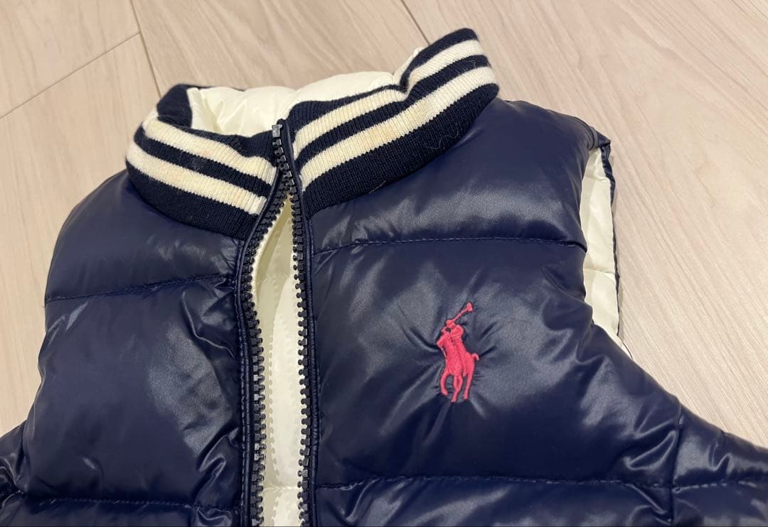 ★Polo Ralph Lauren★ リバーシブルダウンベスト 100cm