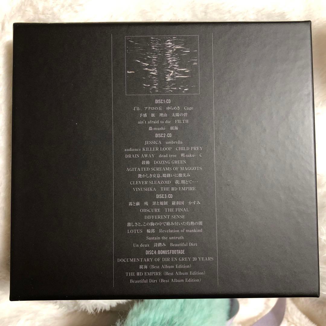 DIR EN GREY VESTIGE OF SCRATCHES 初回生産限定盤