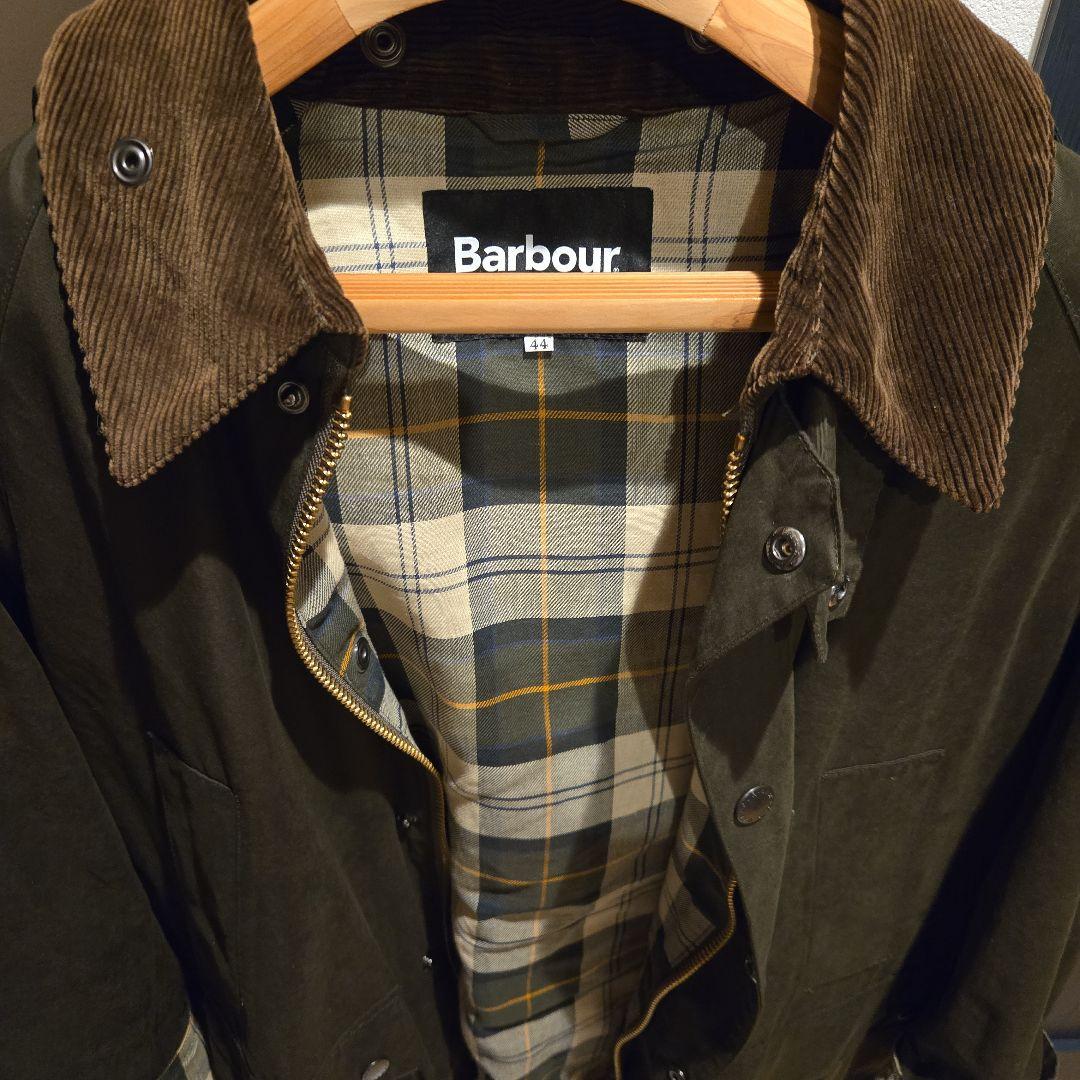 Barbour BIG BEDALE 別注フード付　44