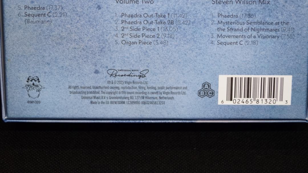 【中古Blu-ray Audio】タンジェリン・ドリーム「フェードラ:50周年記