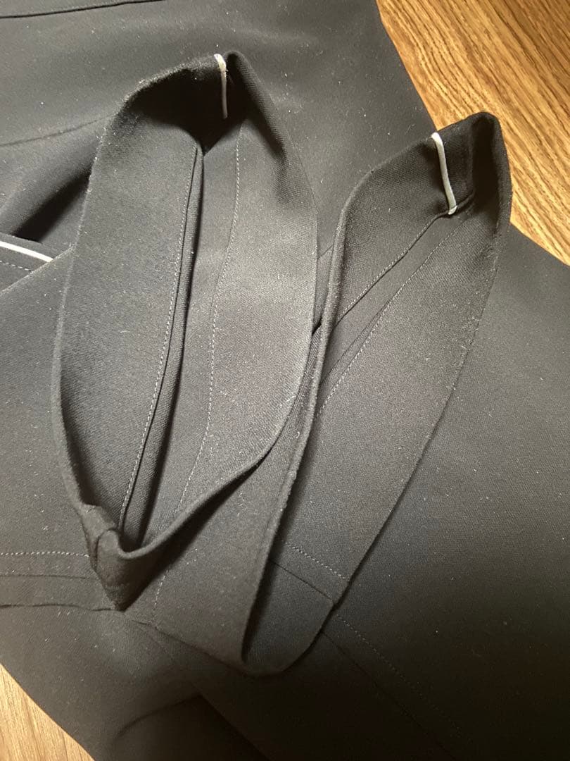Needles ウエスタン トラックパンツ 蝶刺繍 ブラック S ニードルス