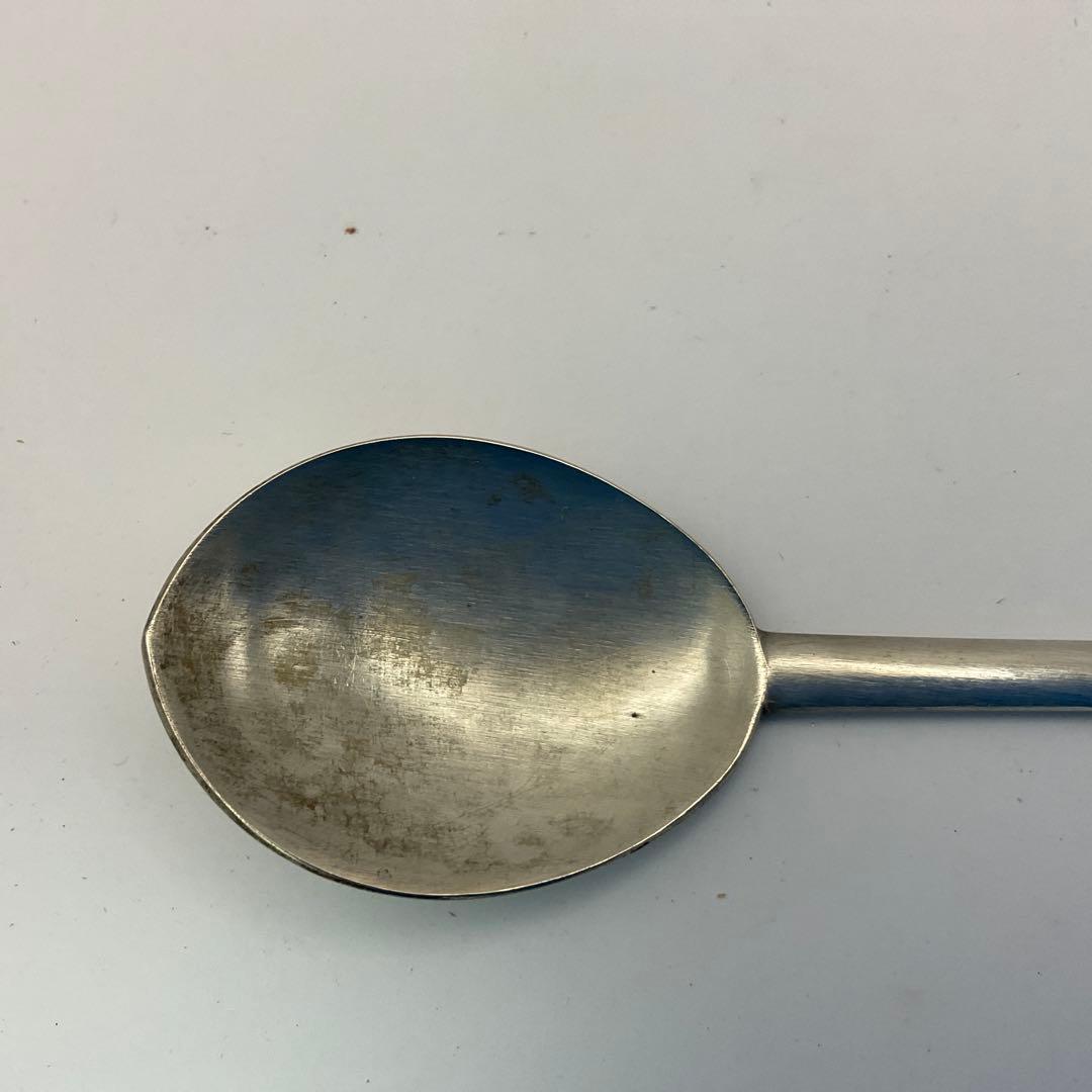【未使用品】韓国製　スジョ　銀製スプーン　箸　シルバー700 銀製カトラリー