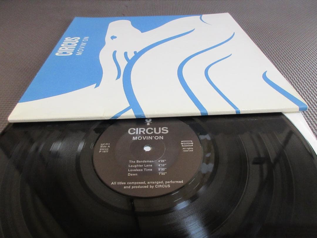 ★CIRCUS / MOVIN' ON★サーカス◇2nd Pressing