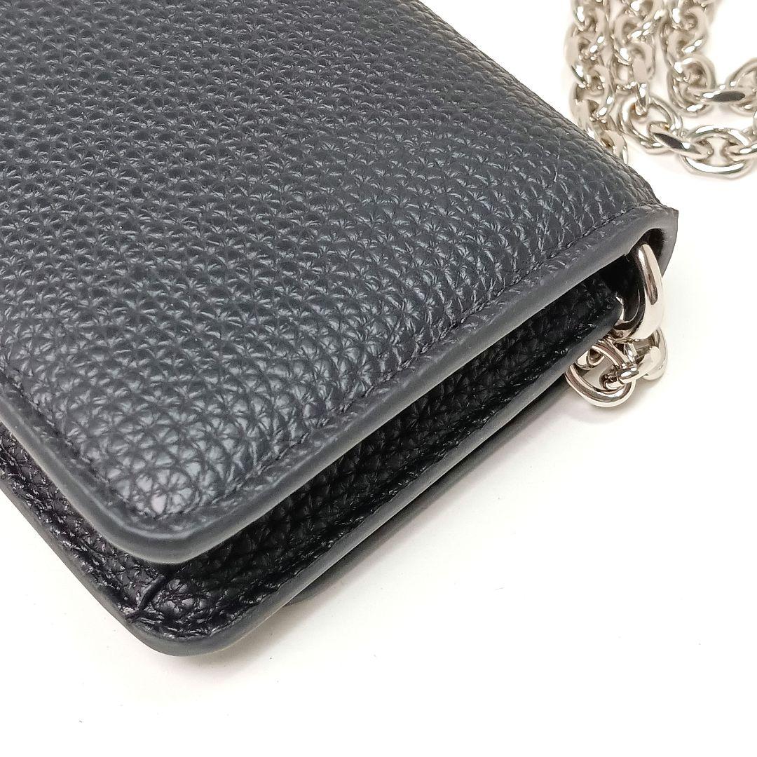 ☆美品☆Maison Margiela チェーンウォレット ミニ財布 ブラック