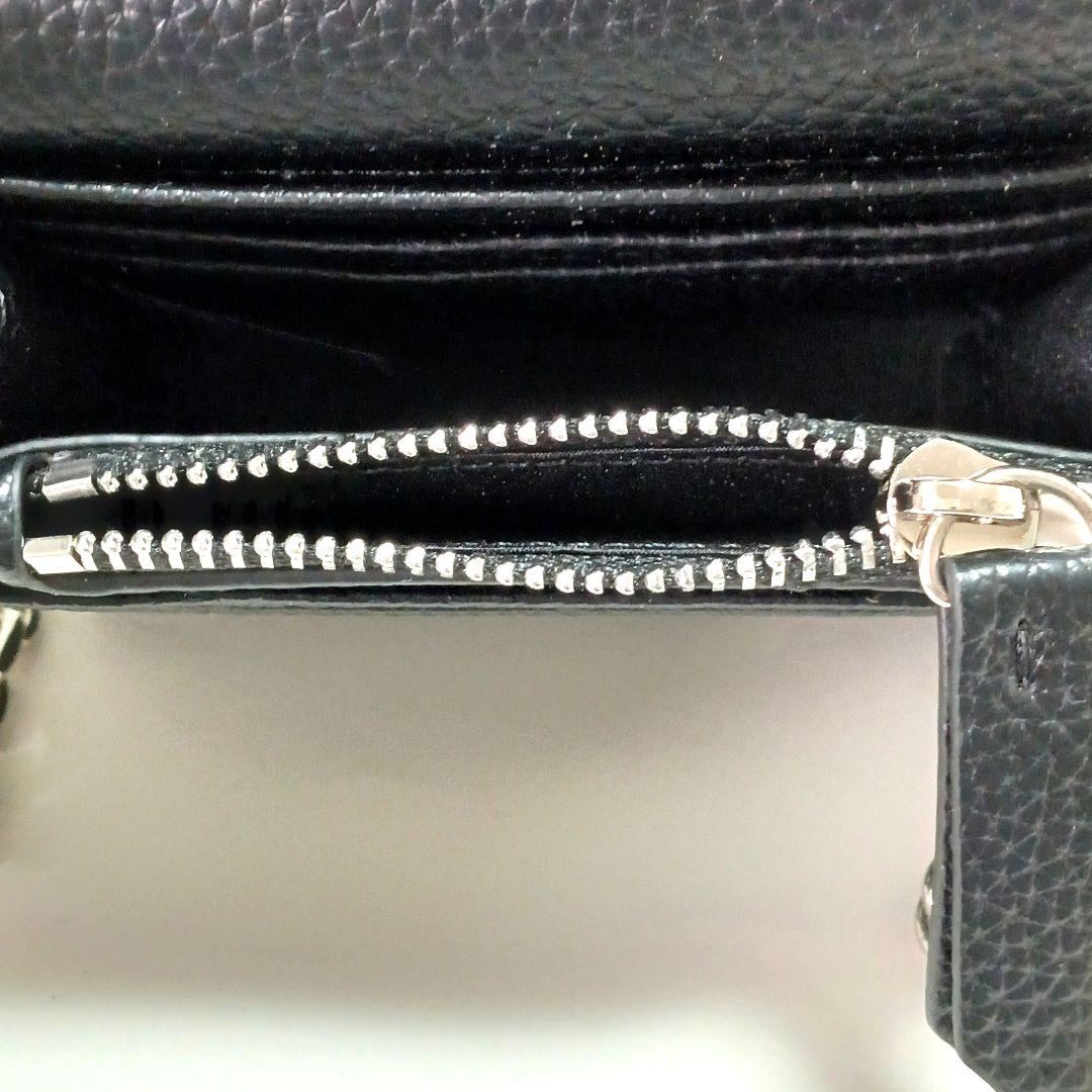 ☆美品☆Maison Margiela チェーンウォレット ミニ財布 ブラック