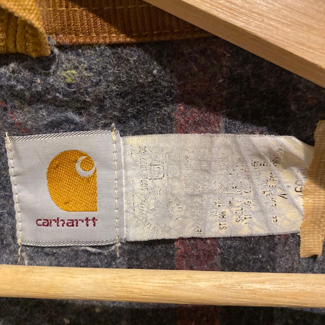 80s Carhartt カーハートデトロイトジャケット 星タグUSA製