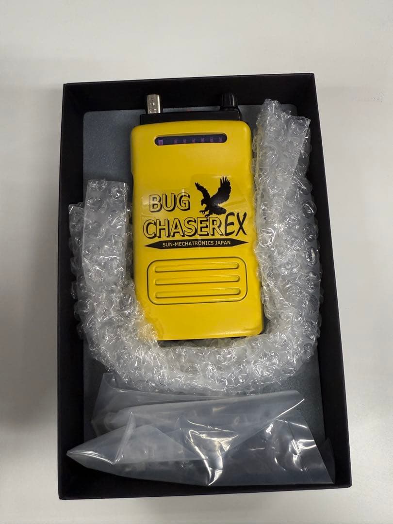 【ほぼ新品】バグチェイサーEX 盗聴発見器 サンメカトロニクス正規品
