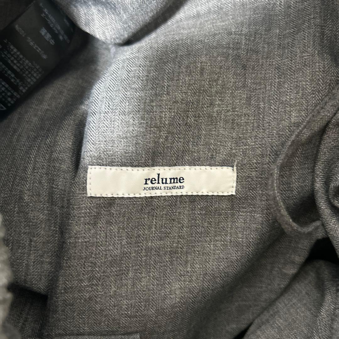 25AW relume ウォッシャブルブラッシュイージーフレアスカート