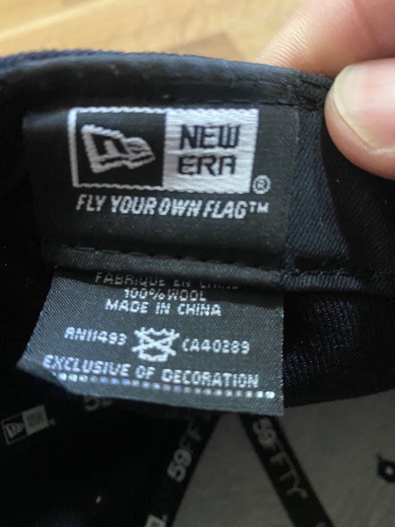 レアgood enough キャップ　NEWERA 57.7cm/ 7 1/4