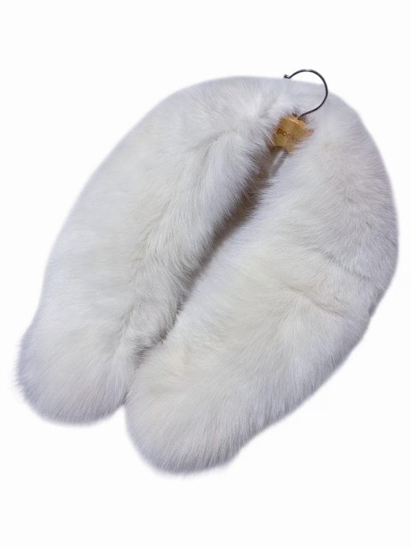 美品 SAGA FURS フォックスファー 中綿入り 肉厚◎ ストール ショール