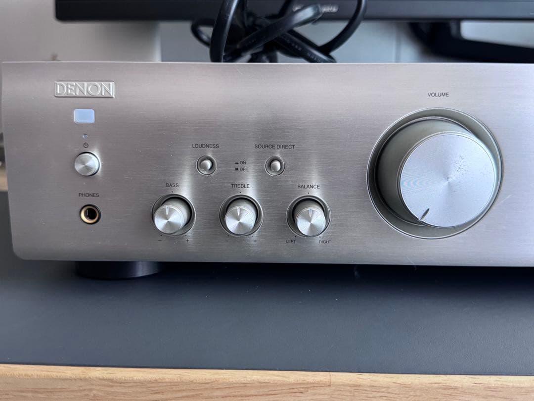 【ジャンク品】 DENON PMA-390RE シルバー プリメインアンプ