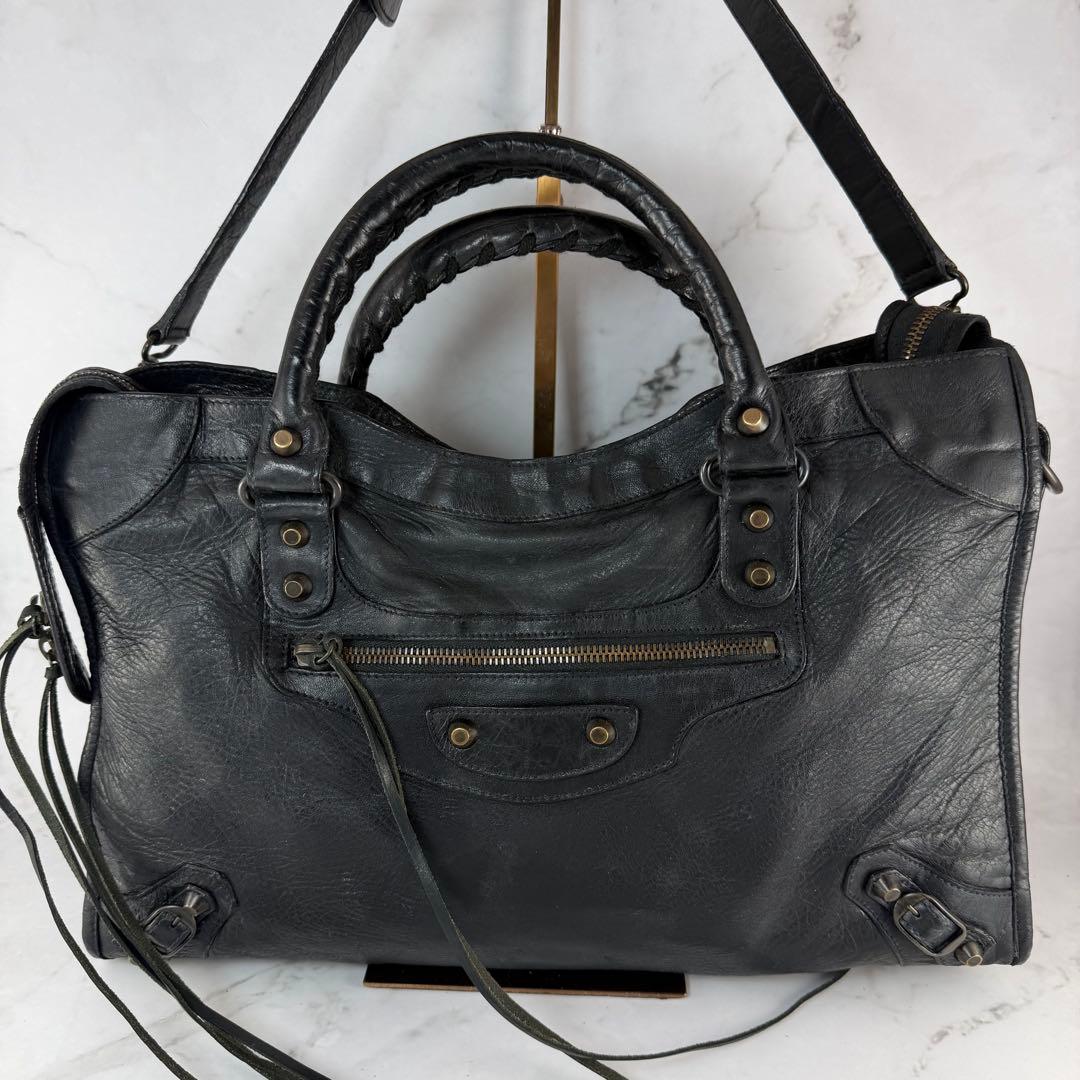 BALENCIAGA クラシック シティ 115748 2WAY ハンドバッグ