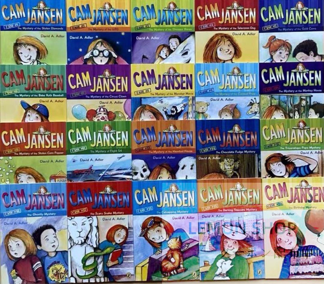 新品未使用 36冊 Cam Jansen 書読英語教材 英語絵本 洋書