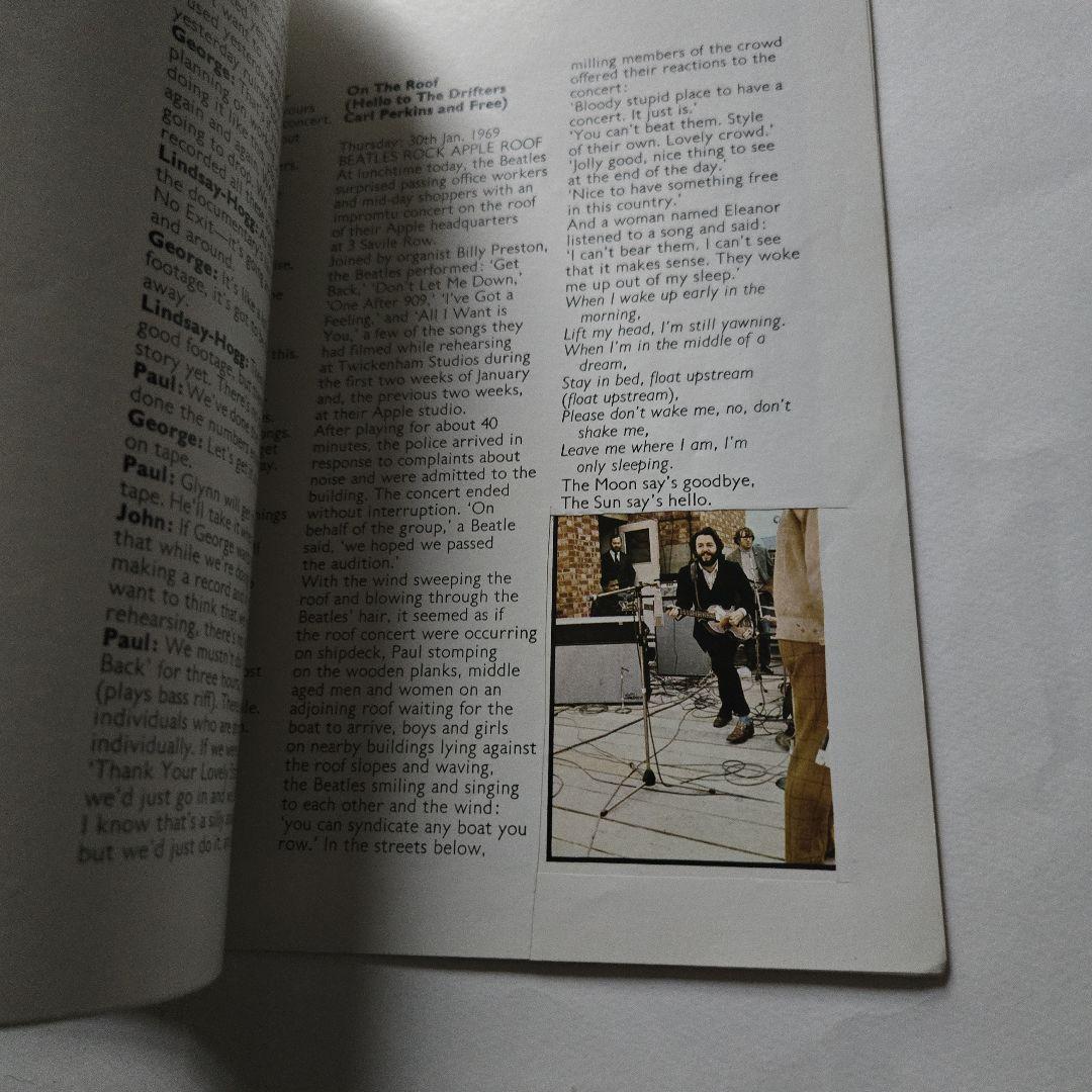 The Beatles LET IT BE 写真集付き