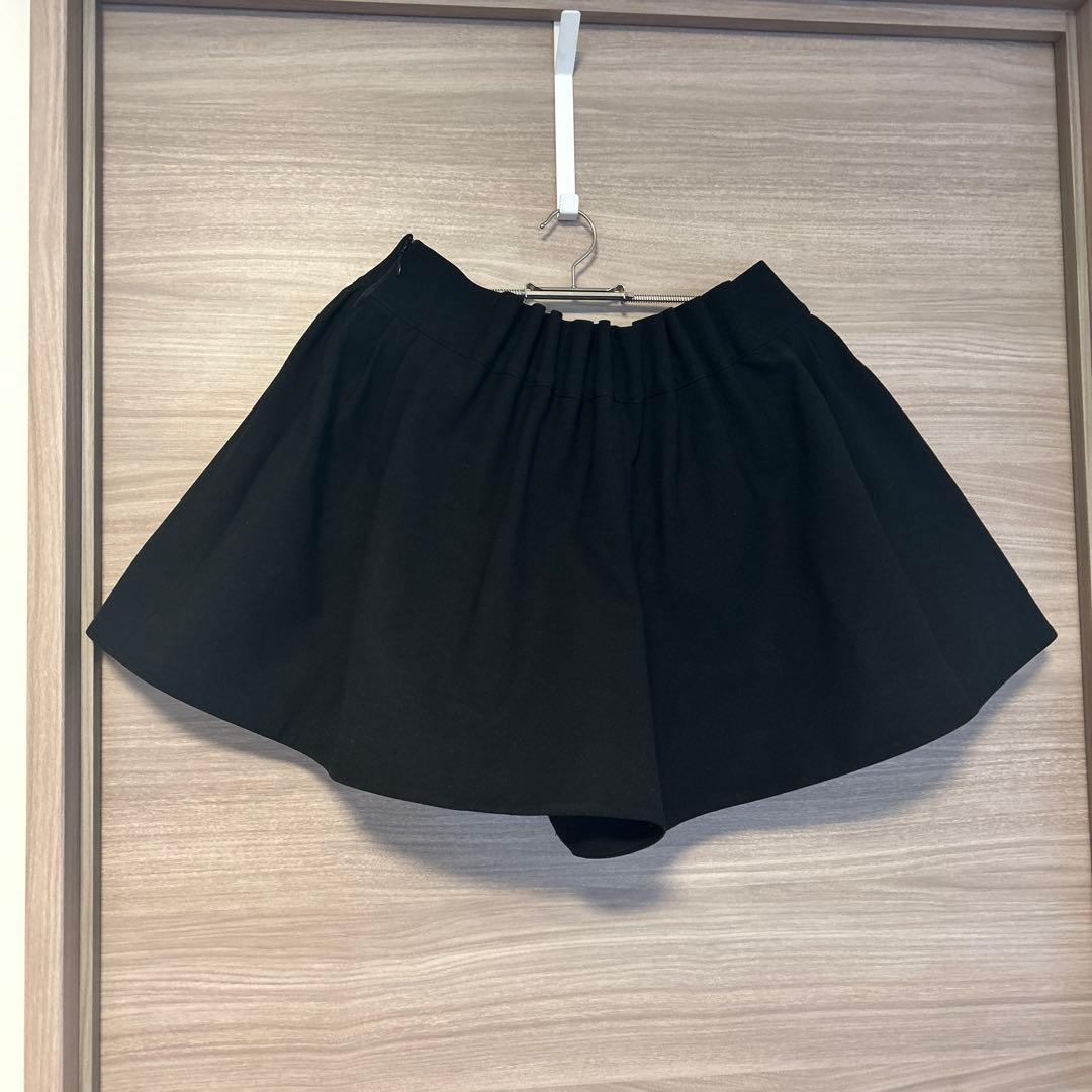 パンツ CLANE CLANE LOW WAIST TUCK SHORT PANTS