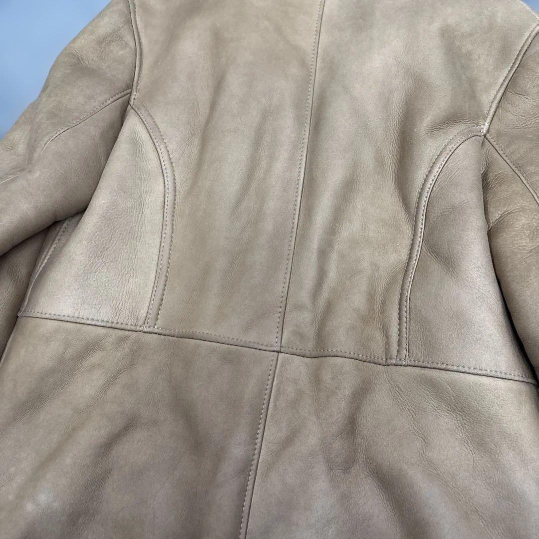 ハ*オ様 566 CURPESA naturpiel スペイン製シープスキンムー